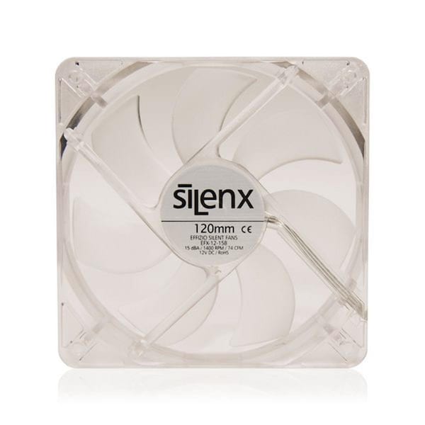 Silenx 120 mm. 15DBA Led Fluid Dynamic Bearing Fan, Blue SI459872 - main
